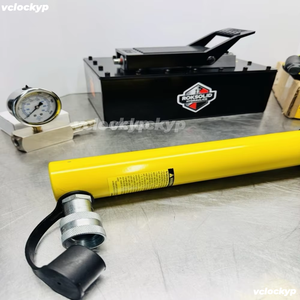 แคลมป์ไฮดรอลิก 10 ตัน แบบ C ขนาด 9 นิ้ว พร้อมล้อล็อค SPX/ESCO กระบอกสูบ Enerpac สายไฮดรอลิก 20 นิ้ว - Product Image 3