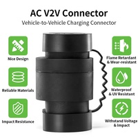 Connecteur de charge V2V XUNDAO XD-V2V 32A neuf, vente en gros usine, Type 2 pour prise de charge de VE certifiée - Fonctionnement à -30°C +50°C
