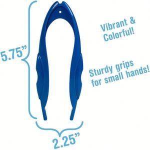 Dễ dàng kẹp trẻ em học tập tài nguyên Jumbo nhíp để Phân Loại & đếm, sinh viên Tweezer cho mầm non khoa học, homeschool - Product Image 2