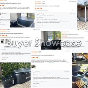 AMBOHR Bañera Portátil de Inmersión en Frío con Núcleo de Aire, Forma Inclinada, Terapia de Inmersión en Frío para Recuperación Física - Product Image 6