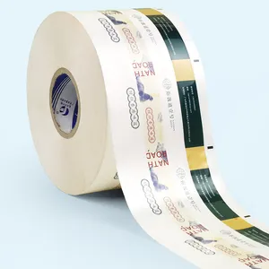 Custom Printed Plastic Sheet In Roll BOPP/CPP PET/PE Laminated Film Roll Packaging