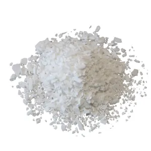 Planta de granulação Cacl2 industrial/grade de alimentação 10043-52-4 74% Cloreto de Cálcio 25Kg Cacl2 Branco