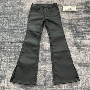 DENIMGUYS Jeans évasés cirés rétro pour hommes avec logo brodé personnalisé, jeans <span class=keywords><strong>bootcut</strong></span> cirés - Product Image 1