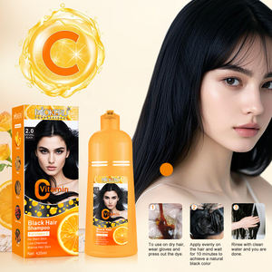 Mokeru <span class=keywords><strong>แชมพู</strong></span>สระผมแบบถาวรสำหรับผู้ชายผู้หญิงน้ำยาย้อมผม<span class=keywords><strong>ป</strong></span>ราศจากแอมโมเนีย VC สีส้มสีดำ - Product Image 6