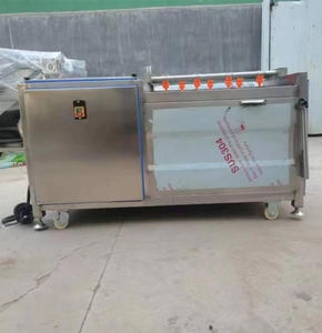 Machine de nettoyage de rouleaux de laine de haute qualité laveuse de manioc de pommes de terre économique avec composants de base moteur et roulement - Product Image 6