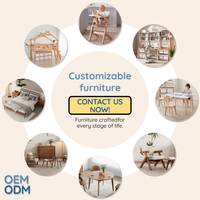 Ensemble complet de chambre à coucher moderne en bois OEM ODM pour enfants/adultes cadre de lit Queen Size lit bébé de luxe ensembles de meubles pour enfants