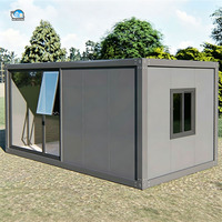 Maison préfabriquée en conteneur personnalisable à assembler rapidement, maisons modulaires préfabriquées en acier détachables