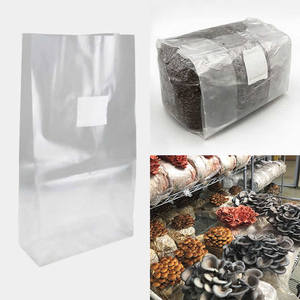 ถุงเพาะเห็ดพลาสติกใสแบบอบฆ่าเชื้อได้ ขนาด 13*12*50 ซม. พร้อมแผ่นกรอง 0.2 ไมครอน - Product Image 3