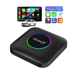 Adaptateur CarPlay sans fil Carlinkit Tbox Ambient 6225 Android 13 8 128 Go Ai Tv Box, adaptateur CarPlay double canal, Youtube - Product Image 1