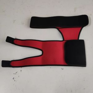 Sangle d'entraînement en néoprène pour femmes, accessoire de sport, élastique, ajustable, pour les jambes, les cuisses et les fesses, support de sécurité pour exercices de coupe - Product Image 6