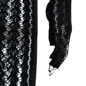 Trendige Damen Mode Fell-Patchwork Ausgeschnittene Rompers <span class=keywords><strong>Sexy</strong></span> Club Bodycon Jumpsuits Damen Einteiler Schwarze Rompers 2026 - Product Image 4