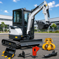 Mini-pelleuse avec moteur diesel en parfait état de marche, livraison gratuite, fabricant de mini-excavatrices, petite pelleuse multifonctionnelle, recrutement d'agents