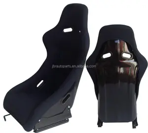 Modieuze glasvezel autostoel auto met verschillende kleur racing seat