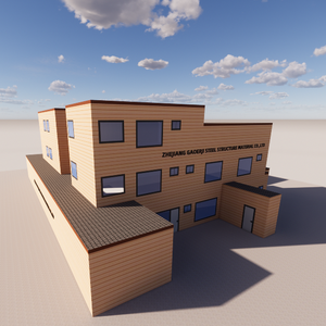 Villa Prefabricada <span class=keywords><strong>de</strong></span> Acero <span class=keywords><strong>de</strong></span> Tres Pisos para Uso Residencial, Construcción Rápida y Duradera - Product Image 4