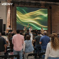 Pantalla LED de Alquiler para Interiores y Exteriores P4.81 500x500mm 3840Hz, Pantalla LED para Escenarios, Video Wall para Iglesias, Conciertos, Bodas, Proveedor de Fábrica