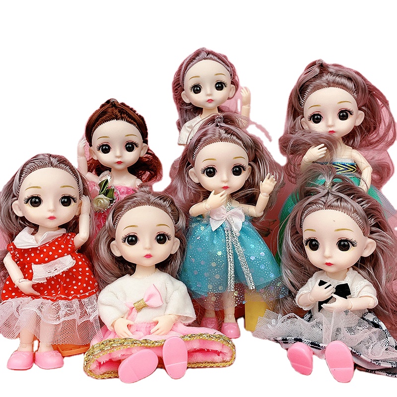 Hztyyier Mini Persona De Porcelana Para Casa De Muñecas – Modelo Realista De 16cm Con Extremidades Giratorias Y Soporte, Escala 1:12