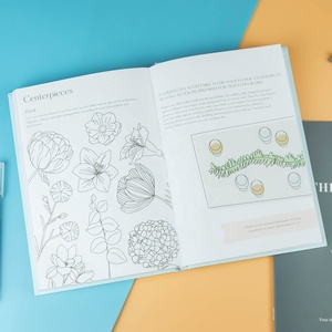 Hochwertige benutzer definierte A5 Hardcover Hochzeit Veranstalter <span class=keywords><strong>Journal</strong></span> Notebook Planer Fabrik Direkt verkauf Stoff bezug Geschenk idee - Product Image 6