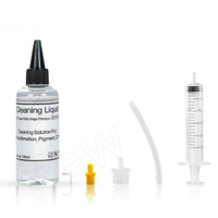 Solution de nettoyage de tête d'impression 100 ml pour imprimante jet d'encre, kit de nettoyage d'encre pigmentée DTF et de sublimation avec outils, déboucheur puissant