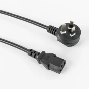 AU SAA 3针插头尾纤电缆电源线电源延长线家用电器定制插座电线0.3平方