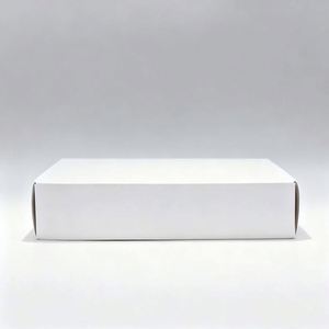 Factory White Business Foldable Mailer Recyclable Biodegradable Underwear Packing Cardboard Corrugated Cartons Embossing <b>Folders</b> - Product Image 1