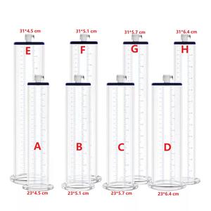 Male Enhancement Advanced <span class=keywords><strong>Penis</strong></span> Vakuumpumpe für Männer mit Messing pistolen griff, Messgerät, Nterchange-kompatibel, Acryl zylinder - Product Image 5