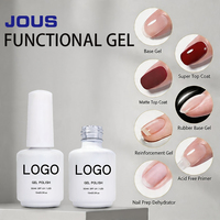 Échantillon Gratuit TPO Hema Free No Wipe Super Shiny Base and Top Coat Gel Soak Off Water Drop Top Coat et Base Coat Gel Vernis à Ongles