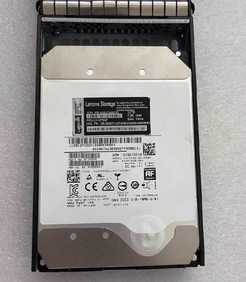 ThinkSystem   01KP507  4XB7A09100  12TB  7.2K  3.5" SAS HDD with Tray - High-Capacity Storage Solution