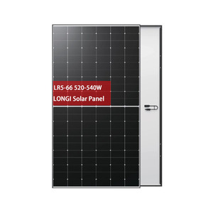 แผงโซลาร์เซลล์แบบพับได้ N-Type HJT PERC BIPV กำลังไฟ 500W-550W สำหรับระบบพลังงานแสงอาทิตย์ภายในบ้าน เทคโนโลยี HBC ขายดี - Product Image 2