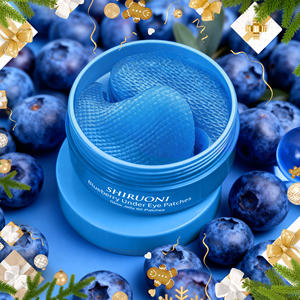 30 pasang di bawah mata Masker Patch halus garis halus menghilangkan lingkaran hitam keriput Blueberry penutup mata kolagen - Product Image 2