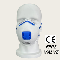 Protection optimale des respirateurs et masques industriels jetables en forme de cône KN95 FFP2 pour les environnements de travail