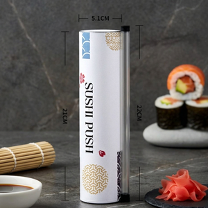 Envase de Alimentos Biodegradable Personalizado en Forma de Tubo, Cilindro para <span class=keywords><strong>Sushi</strong></span>, Envase para Llevar con Palito para Salsa, Caja de Papel para Empacar <span class=keywords><strong>Sushi</strong></span> - Product Image 2