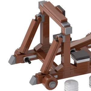 MOC5021Series Catapulte médiévale Blocs <span class=keywords><strong>de</strong></span> construction MOC DIY Guerres Attaque d'une ville Armes Briques assemblées Jouets pour enfants Cadeau Juguetes - Product Image 5