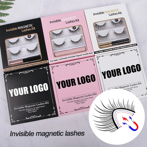 Latest Wholesale private label magnetic eyelashes For Glue ...