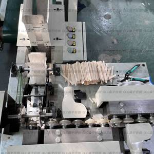 Gỗ <span class=keywords><strong>Ice</strong></span> <span class=keywords><strong>Cream</strong></span> <span class=keywords><strong>Stick</strong></span> làm máy sản xuất máy <span class=keywords><strong>Stick</strong></span> chamfering máy - Product Image 4