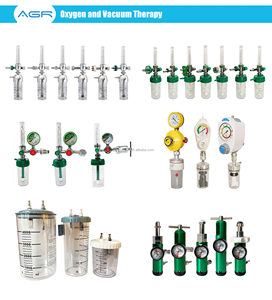 Régulateur d'oxygène médical de bouteille d'oxygène ligne complète de débitmètres d'oxygène mâle allemand - Product Image 6
