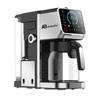Cafetera de Goteo Anbolife de 2.0L con Panel Táctil IMD, 4 Estilos de Preparación, Compatible con Cápsulas K-Cup, 1450W, OEM ODM