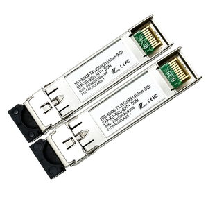 ตัวรับส่งสัญญาณอีเธอร์เน็ต 10G SFP 10กม. 20กม. 40กม. 80กม. 100กม. 120nm SM  แบบ BIDI LC รองรับมาตรฐานโรงงาน 10G - Product Image 4