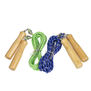 Durable Điều Chỉnh Tốc Độ Bỏ Qua Dây Gỗ Xử Lý Tập Thể Dục Tập Thể Dục Workout Bằng Gỗ Nhảy Dây Bán Buôn - Product Image 5