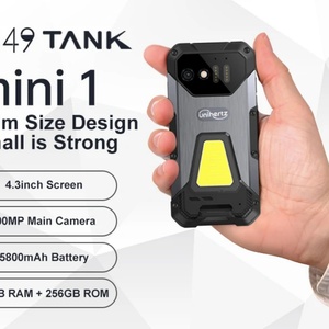 Teléfono Inteligente 8849 de 4.3 Pulgadas, Mini Móvil Android 13 con Luz de Camping, Cámara Principal de 100MP, 8+256GB, 5800mAh, G99, Modelo 8849 Tank Mini - Product Image 2