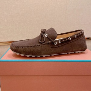 Mocasines Casuales de Cuero Genuino para el Verano 2026: Elegantes, Versátiles, con Suela de Goma Transpirable, Color Sólido - Product Image 2