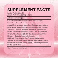 Amaz Bande orale dissolvante sur mesure Supplément biotique Film de bonbons Vitamine Cheveux sains Ongles Glutathion Film de dissolution orale