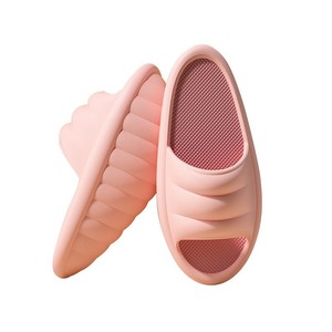 Chaussures de yoga et de fitness d'intérieur Eva Rocker Sliders, rose fleur de cerisier, talon moyen, pour sculpter les jambes - Product Image 5