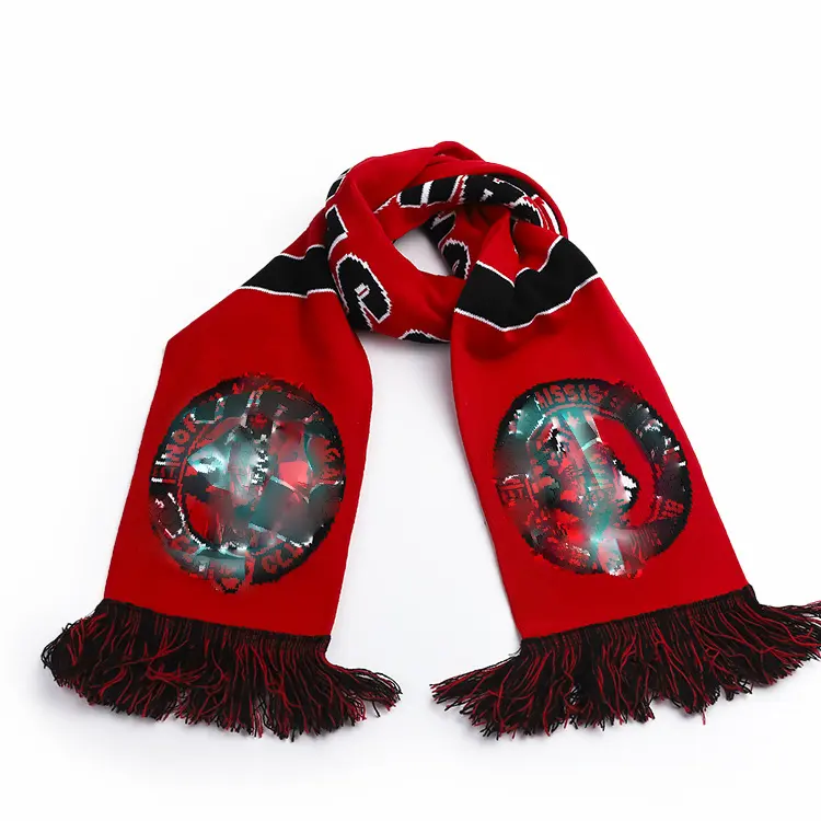 Warm Wear Winter Scarf 100% Acknittedomen Children Winter Scarves Doral Customized Design for You Suitable for Spring and Winter