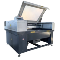 6090 1390 100W 150W CNC CO2 Máquina de corte por láser Posición automática Cámara CCD Mecanizada de precisión para soportes de madera Gráfico AI PLT
