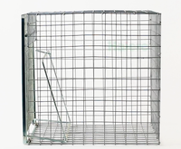 Haierc Pièges à oiseaux en fil galvanisé antirouille pour attraper les pigeons d'oiseaux