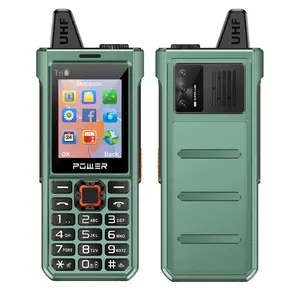 중국의 고품질 노인 휴대폰 T1 4000 밀리암페어 대용량 배터리 전원 은행 기능이있는 대기 전화