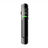 [Modèle Exclusif] Enregistreur Vocal Numérique Professionnel 3072 Kbps WAV/MP3, Stockage 8 Go-64 Go, Boîtier Métallique USB, Stylo d'Enregistrement Longue Durée 60H