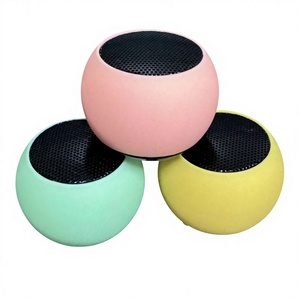 Haut-parleur <span class=keywords><strong>Bluetooth</strong></span> portable en gros, sans fil, coloré, petit, rond, mini, pour la maison et l'extérieur - Product Image 1