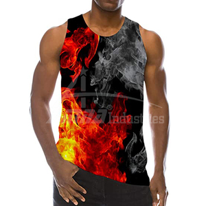 Comfortable Breathable <b>Men</b> Fitness <b>Vest</b> / Good Quality <b>Gym</b> Fitness <b>Vest</b> - Product Image 4