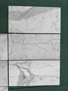 Marbre blanc Calacatta directement de l'usine, carreaux de 12 po x 24 po, mur, sol, décoration Calacatta - Product Image 2